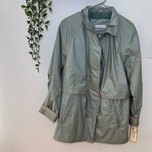 NWT F.S. limited Women's Green Jacket size L
